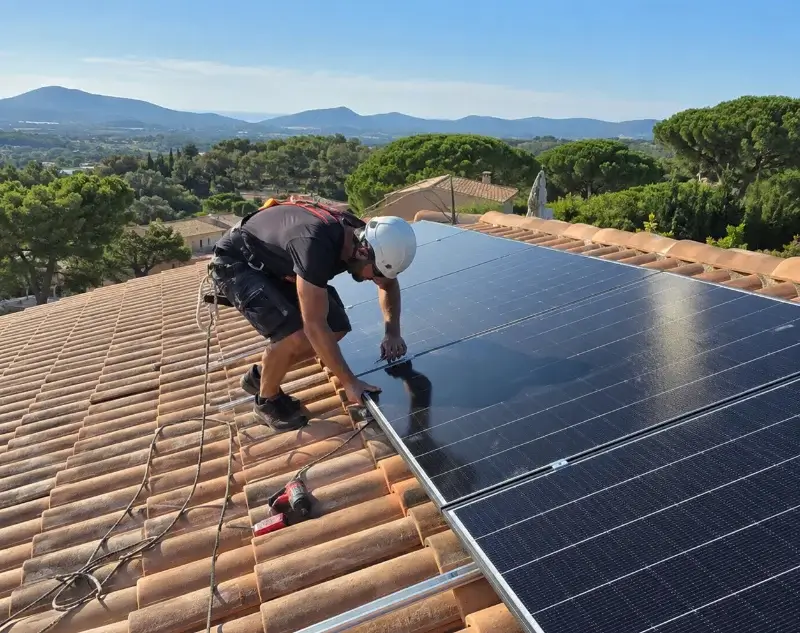 Installateur panneaux solaires Glières-Val-de-Borne — pose photovoltaïque sur toiture