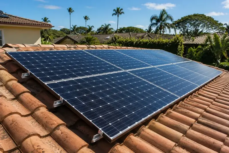 Installation de panneaux solaires à Glières-Val-de-Borne